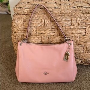 Pink coach purse
